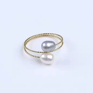 Gorgeous Pearl Wrap Ring
